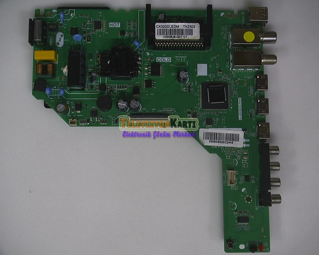 EL.MS3663S-FE48,Fobem MS22EC2000,Main Board,Anakart,CX320LLEDM,V320BJ8-001
