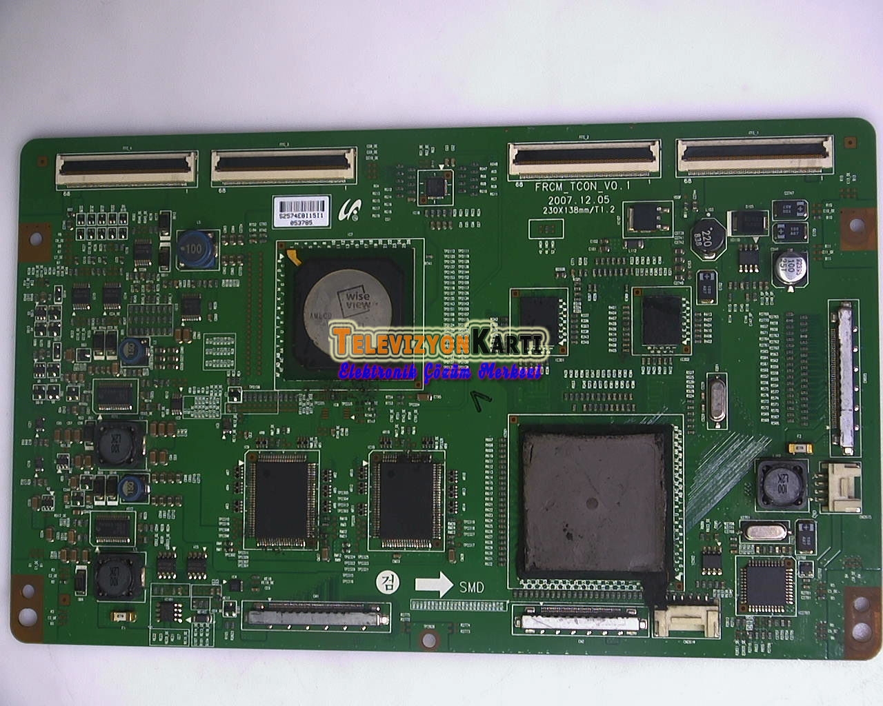FRCM_TCON_V0.1, LJ94-02349C, 02349C, Samsung 40A756R, T-Con Board, LTF400HC01-A01