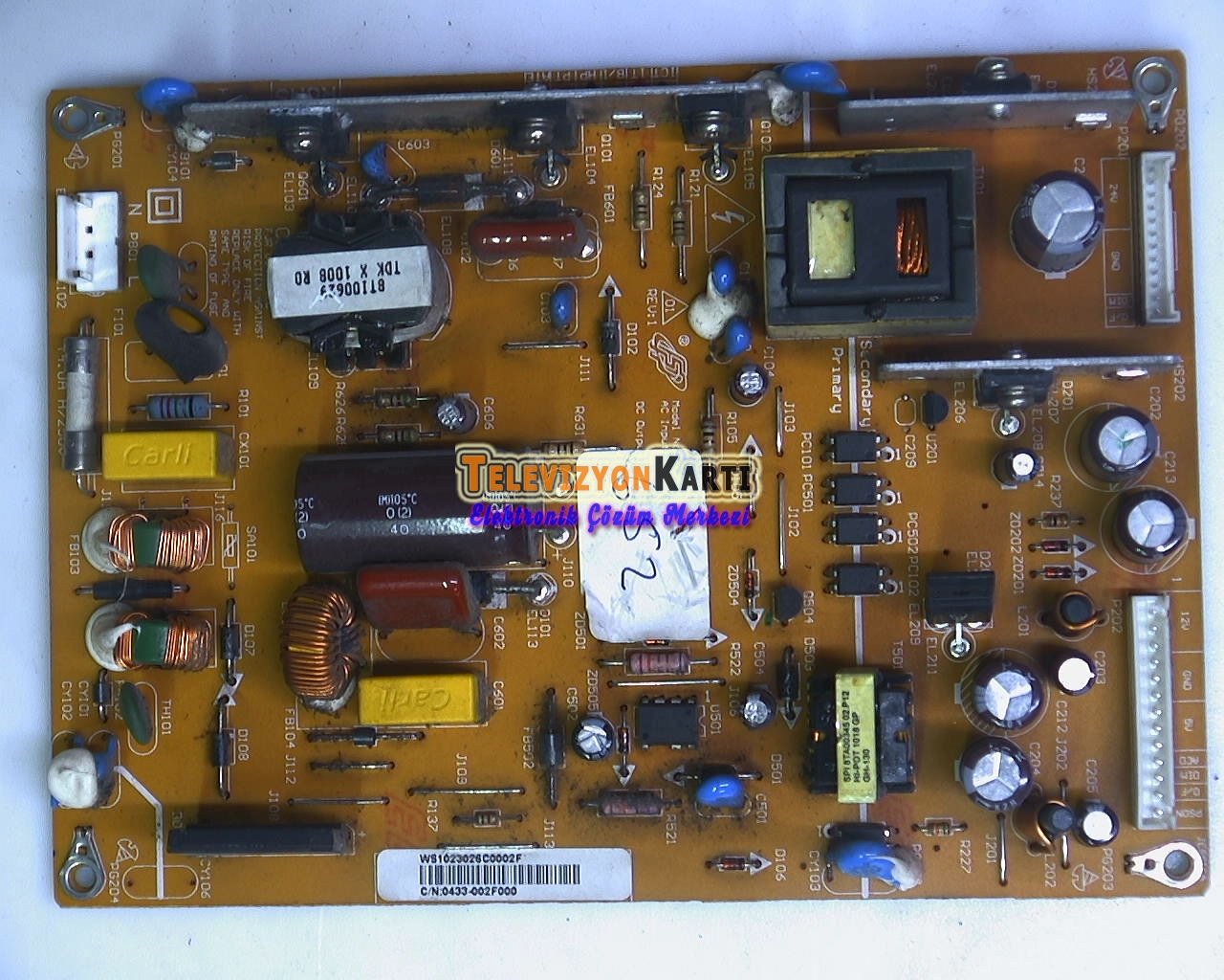 FSP132-3F01, 0433-002F000, 3BS0240811GP, Toshiba 32LV703G1, Power Board, Besleme, V315B5-L12