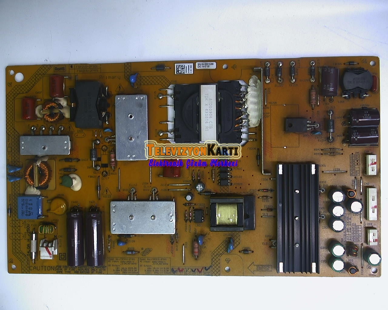 FSP215-2FS01, 3BS0377615GP  Arçelik A55L8532 4B, Power Board, Besleme