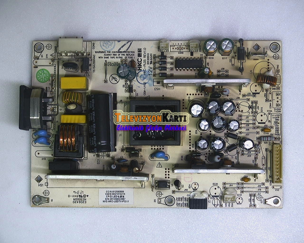 HKC-PL05 REV.1.0 HKC-PL05 Sanyo LE82S14HM Power Board
