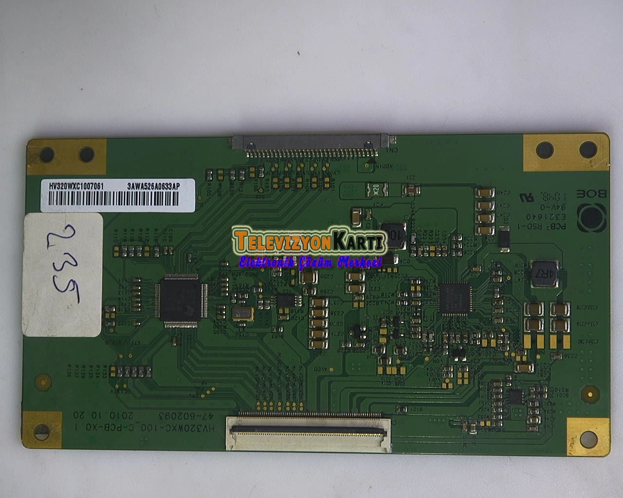 HV320WXC-100_C-PCB-X0.1, 47-602093A, HW320WXC1007061, Vestel VH3010, TCON Board, HV320WXC-100