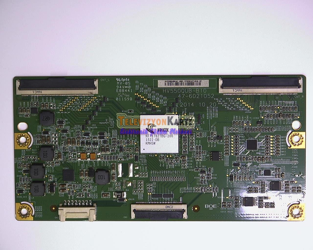 HV550QUB-B10,47-6021052,SAMSUNG UE55JU6070UXTK,T-CON Board