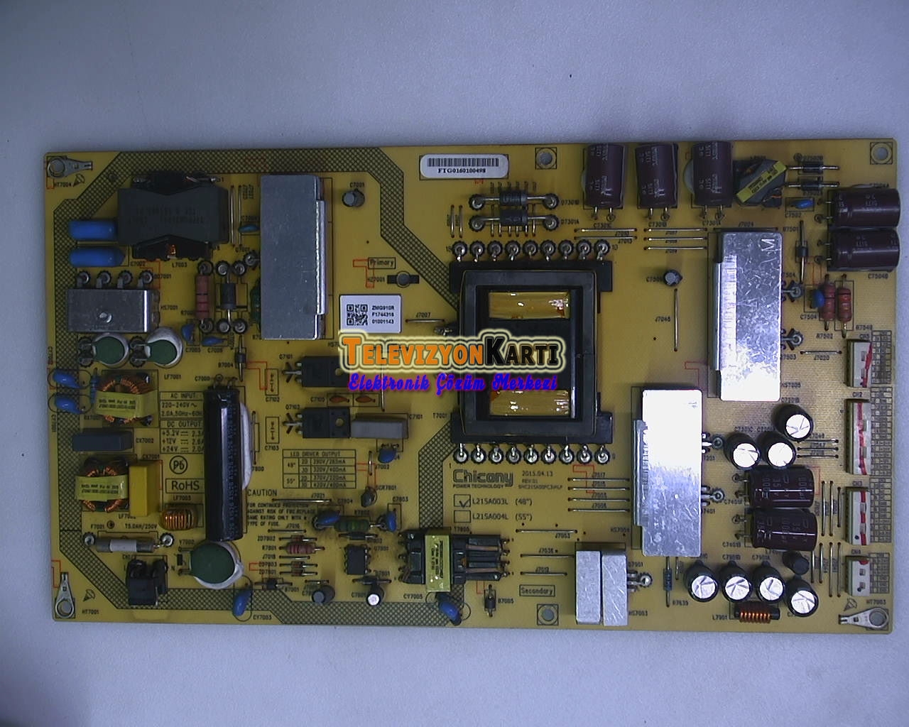 L215A003L, 9MC215A00FC3V4LF, ZMG910R, Beko B48L 9583 5B, Power Board, Besleme, 057UB48-A95