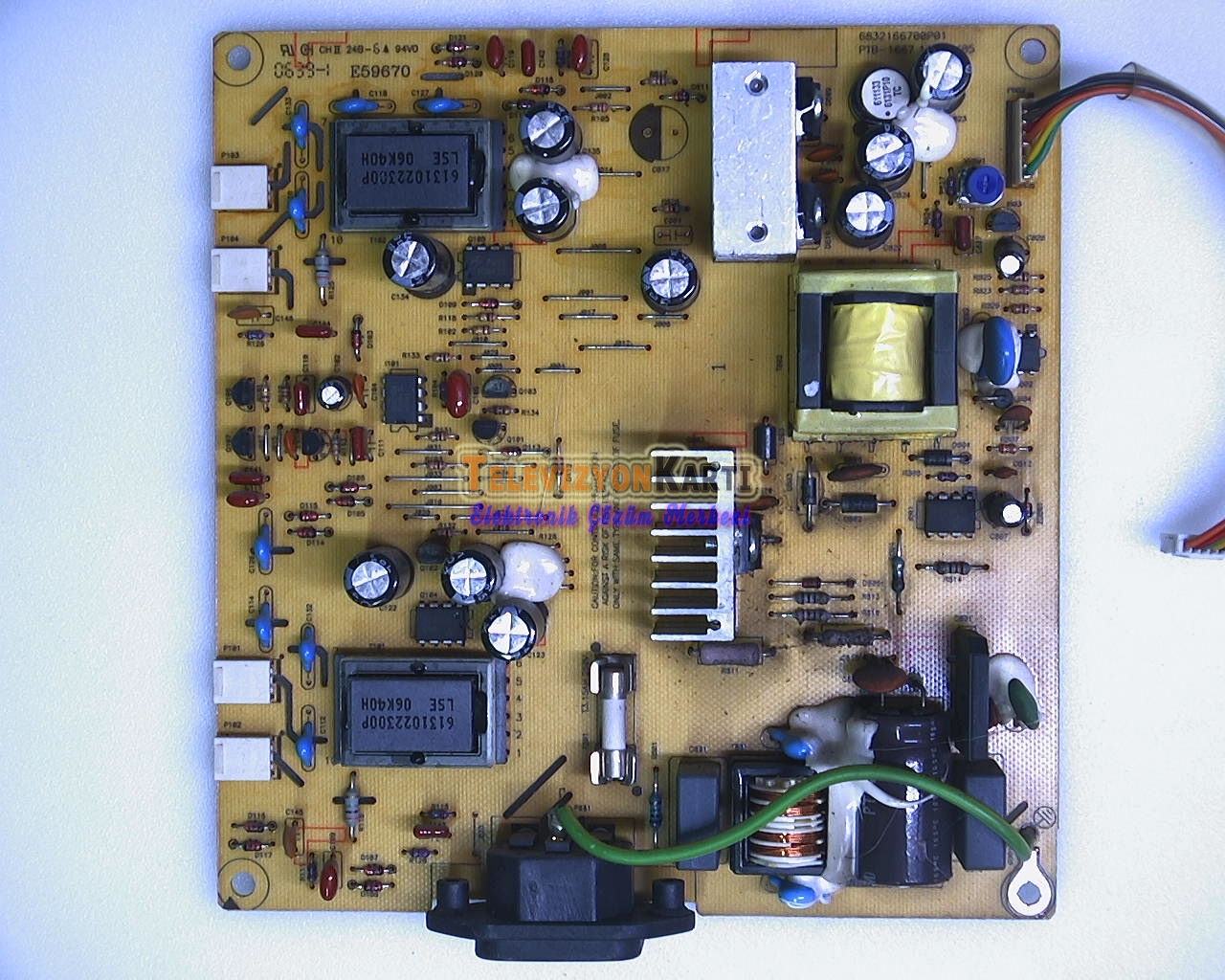 LENOVO L193PC - ,6832166700P01,PTB-1667,MONİTÖR POWER BOARD