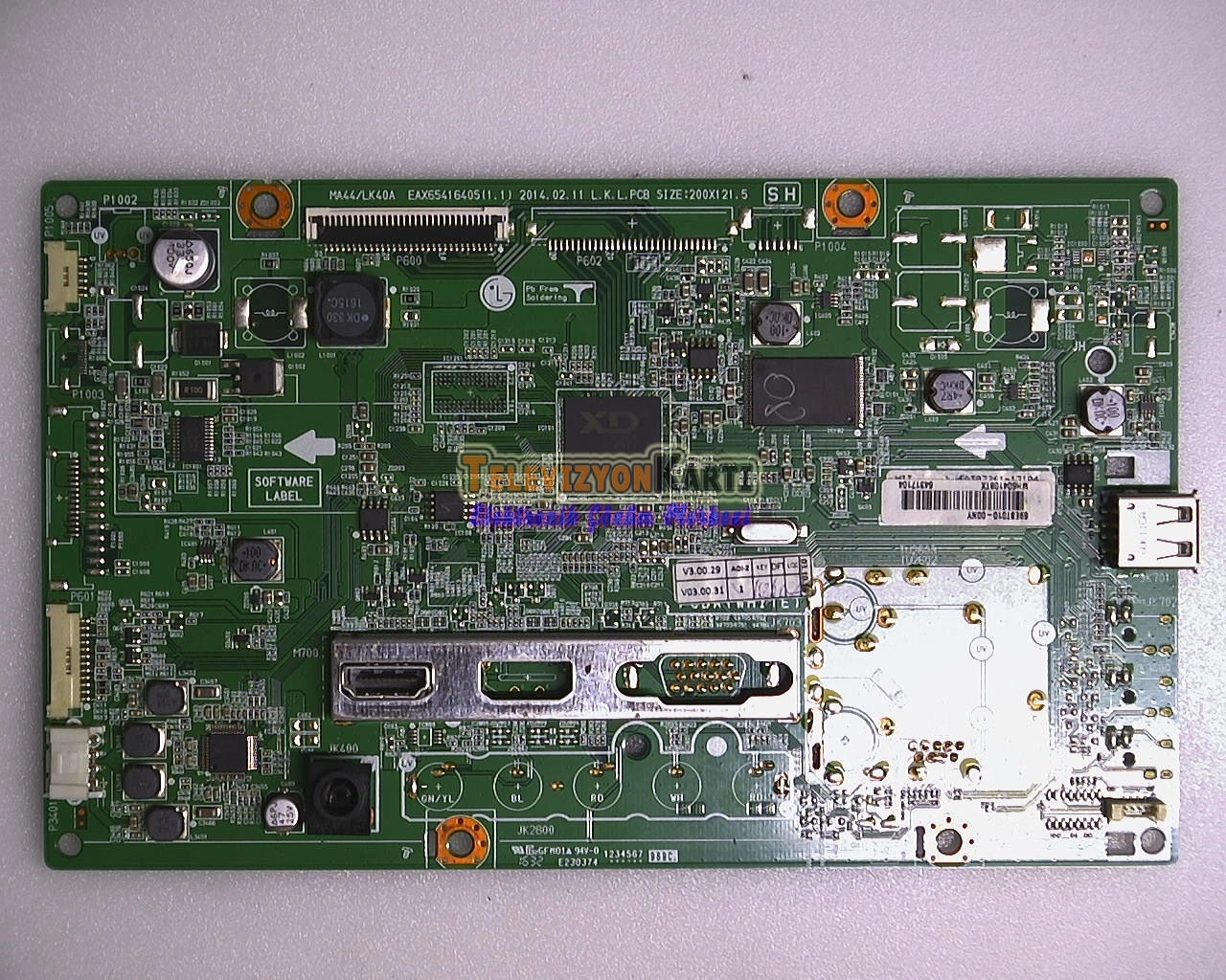 LG 28MN48A-PZ Main Board,EAX65416405(1.1),EBT64317104,64317104,MA44/LK40A,HC275EXN-ABVP1