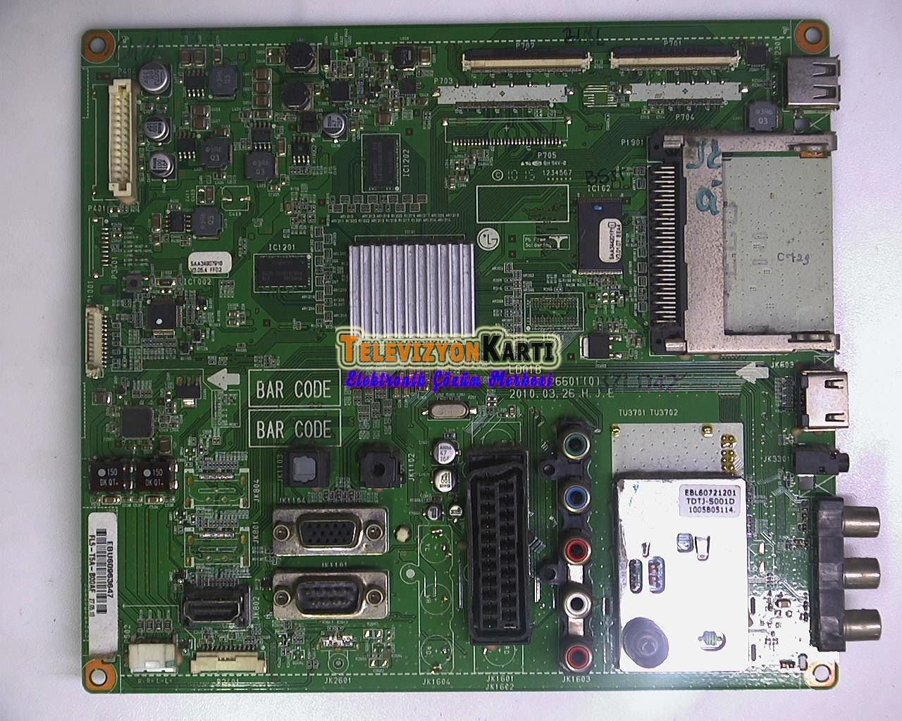 LG 37LD420, EBU60963647, EAX61354204(0), EAX61354204, EAX63026601(0), EAX63026601,LG , Maın Board , Ana Kart