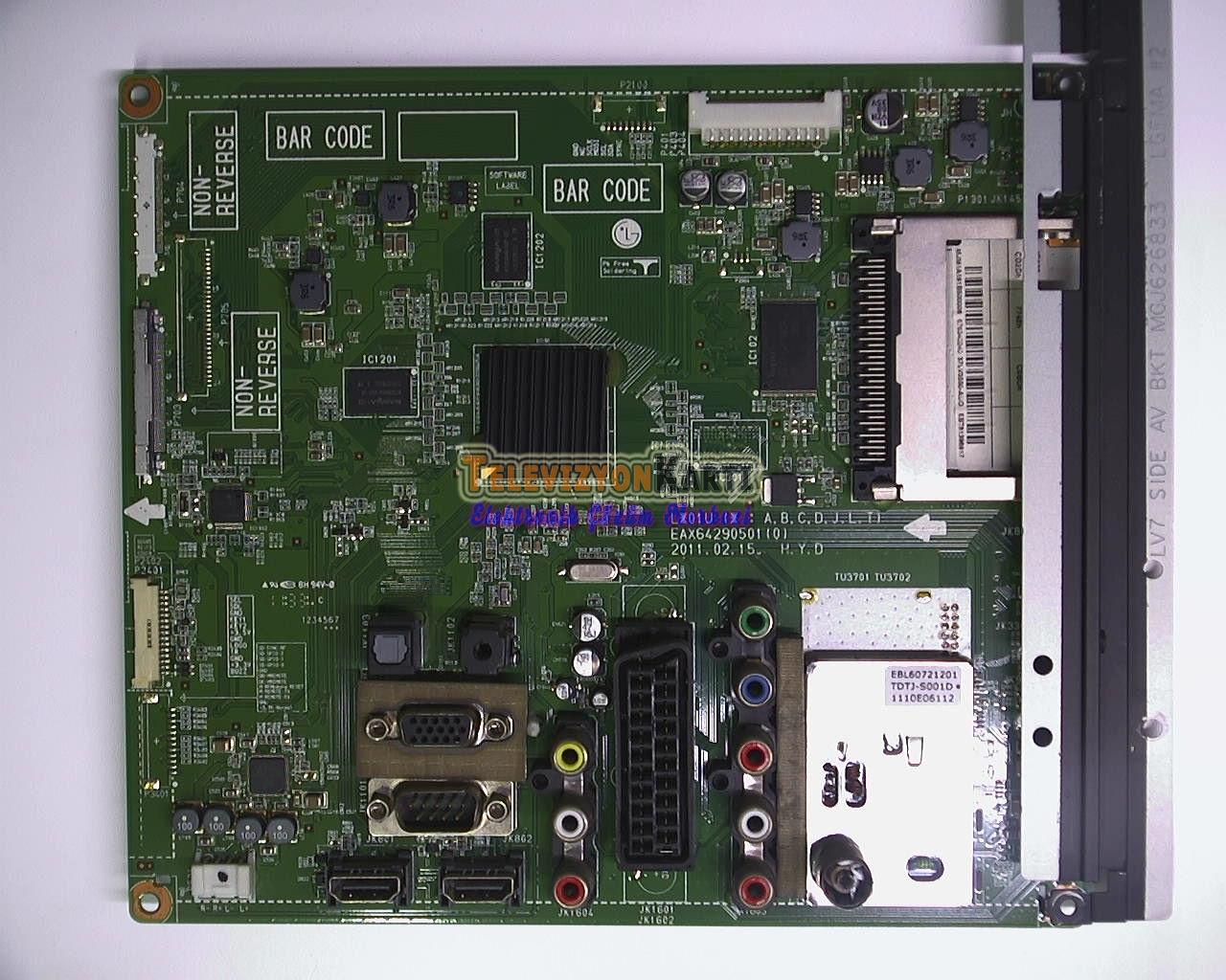 LG 37LV3550 ANAKART,EBT61396817,EAX64290501 (0)