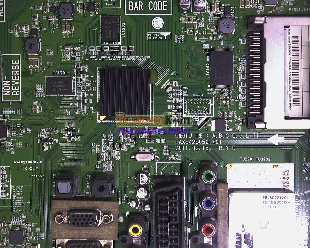LG 37LV3550 ANAKART,EBT61396817,EAX64290501 (0)