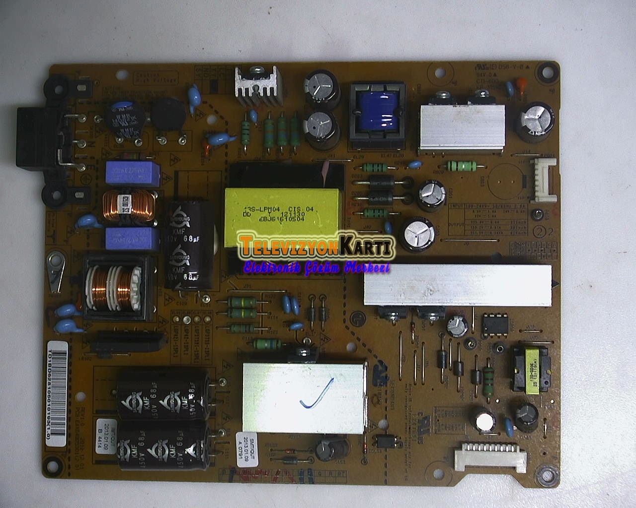 LG 42LN5400-ZA POWER BOARD , EAX64905301 (2.0) , EAY62810501 , LGP42-13PL1 , LC420DUE-SFR3