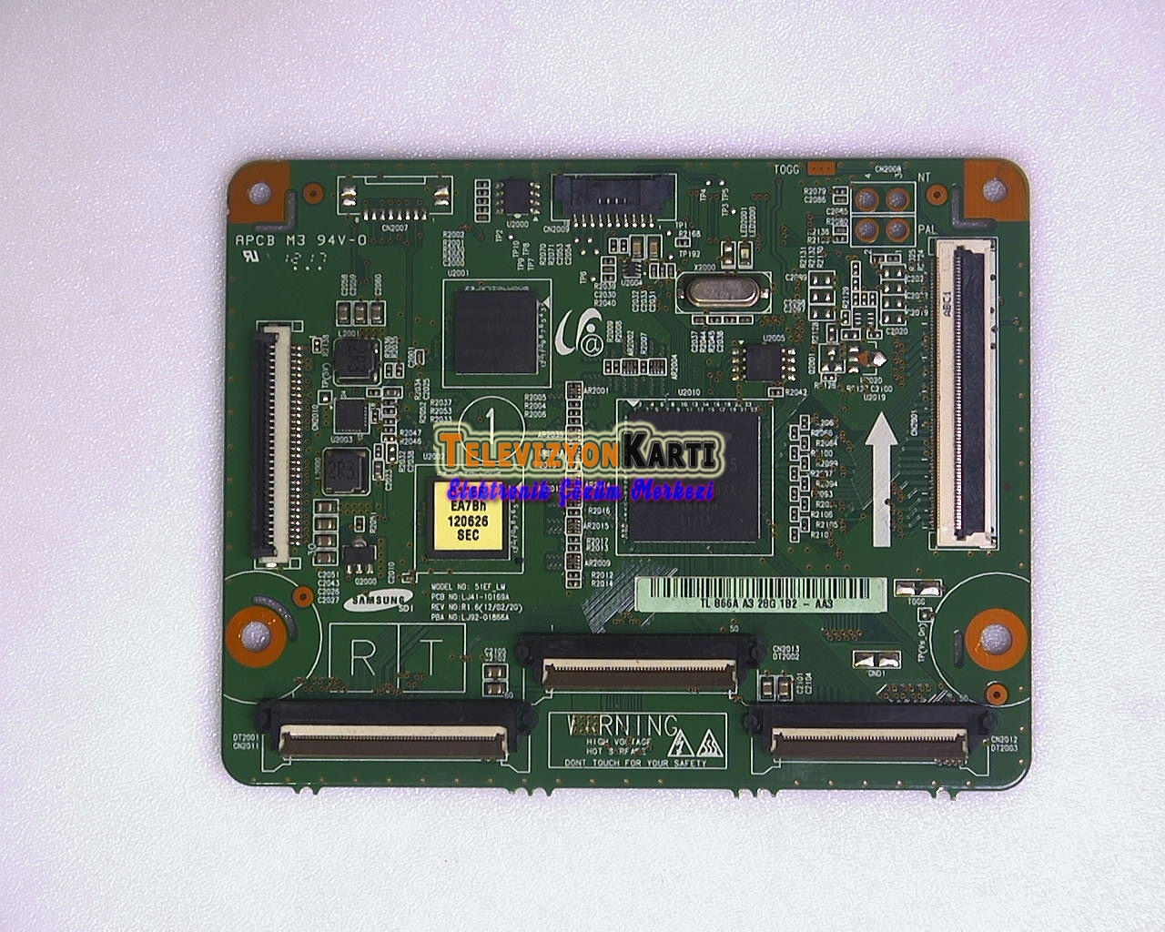 LJ41-10169A LJ92-01866A SAMSUNG PS51E551D1WX T-CON BOARD