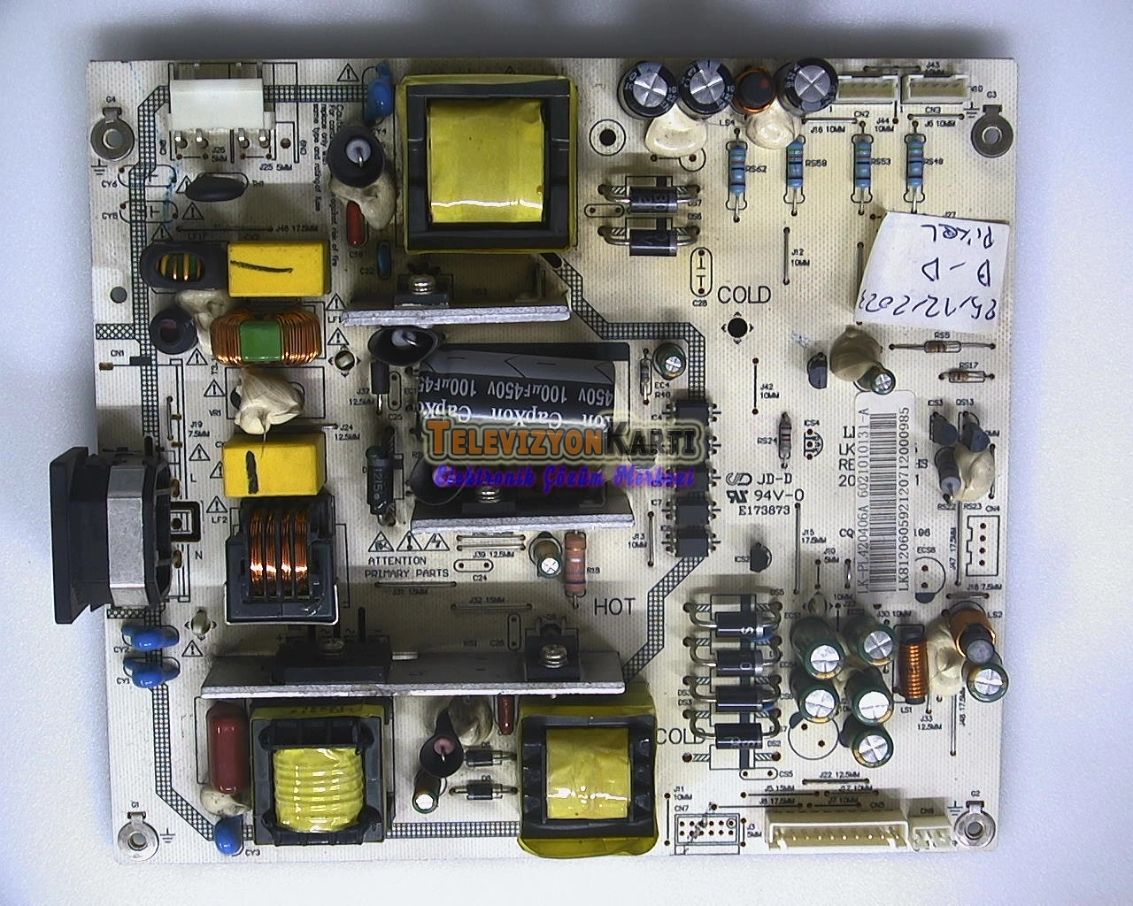 LK-PL420407A,6021010210-A,NOP290002,20121029,A001500,Sanyo LE106S12FA,Power Board,Besleme,T420HW09-V2