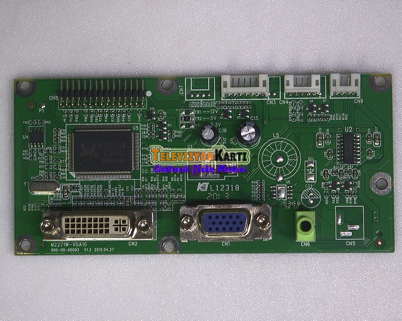 M2271W-VD10 900-00-00093 V1.3 CASPER M2289A MONİTÖR ANAKARTI MAİN BOARD