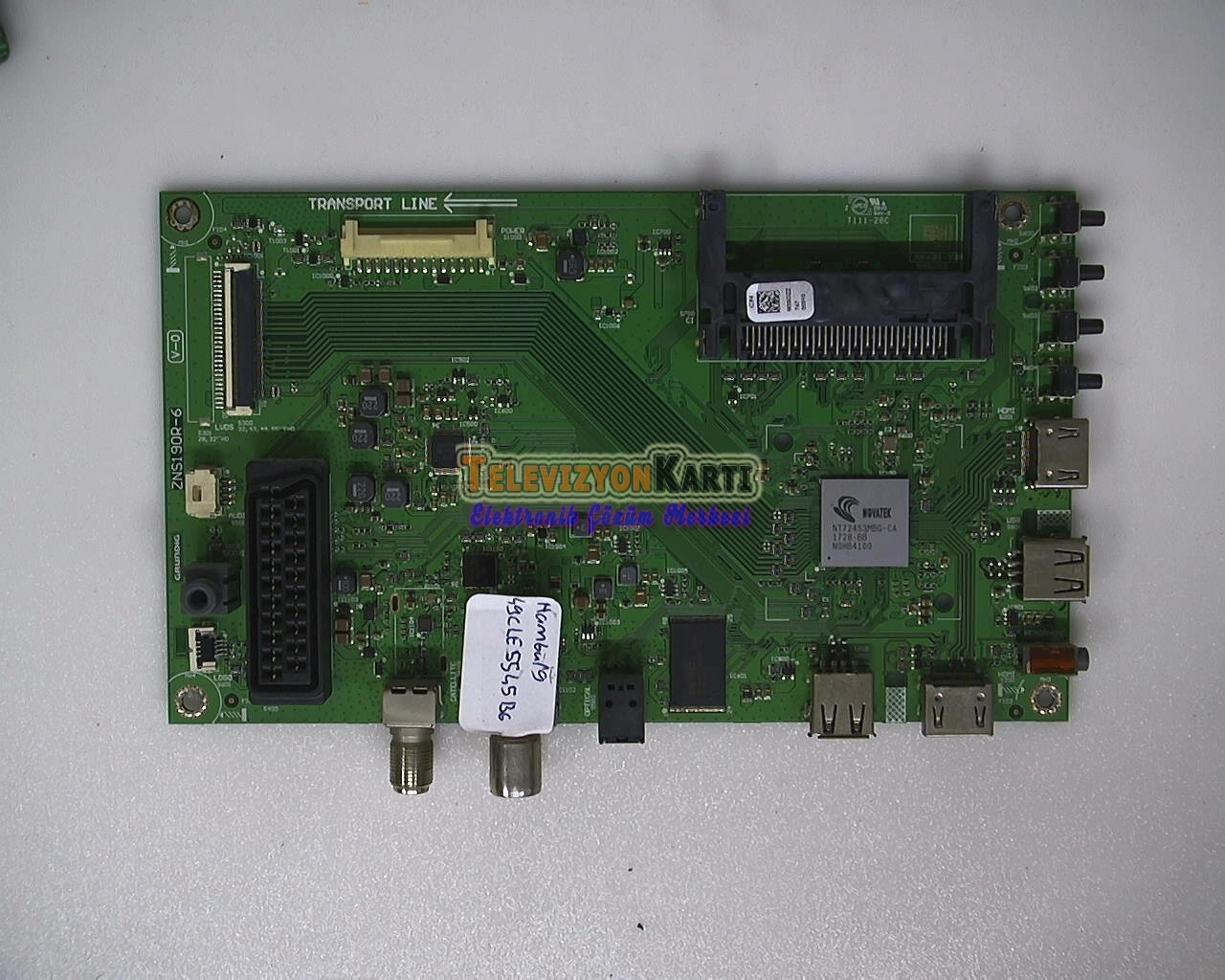 M3SOZZ,ZNS190R-6,GRUNDIG HAMBURG 49 CLE 5545 BG,MAIN BOARD,ANAKART,057D49-B45
