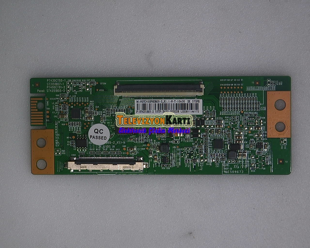 N2TC430FHDB05-2_F1.0-T-p0K30 , ST4251B05-2 , ONVO OV43250 T-Con Board