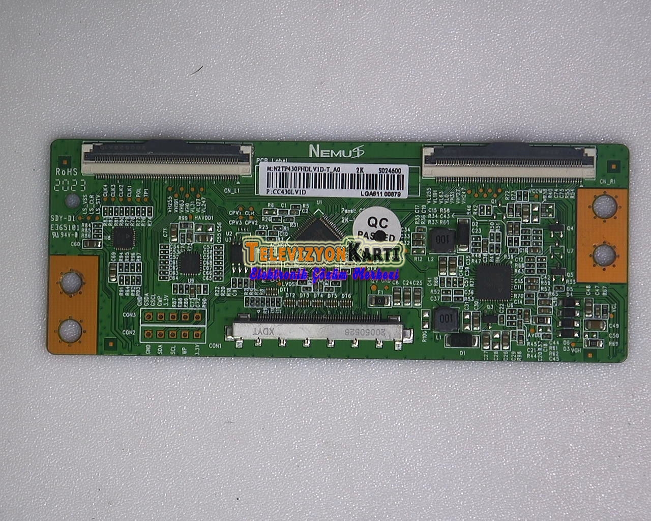 N2TP430FHDLV1D-T_A0 CC430LV1D Dijitsu DJTV431 T-Con Board
