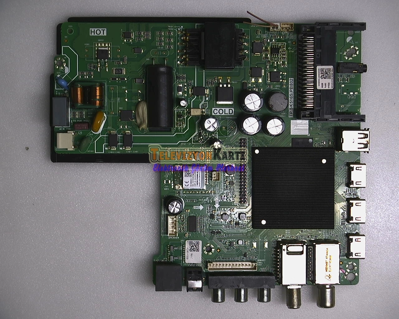 Onvo OV40250 Main Board,TP.SK516S.PB802,17B5-SE20-SC41DC5A,V400HJ9-PE1