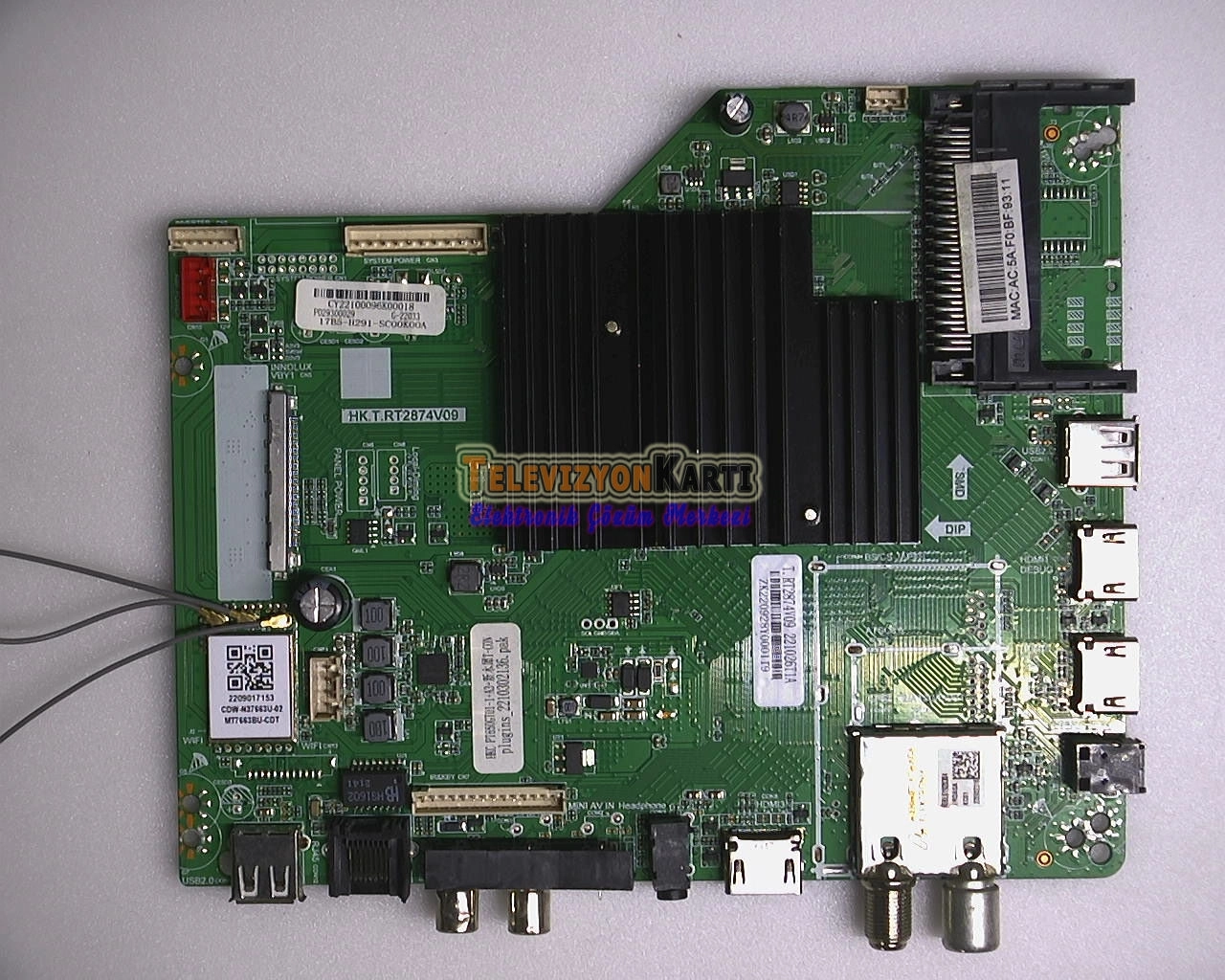ONVO OV65500 ANAKART,HK.T.RT2874V09,HV650QUB-M9D