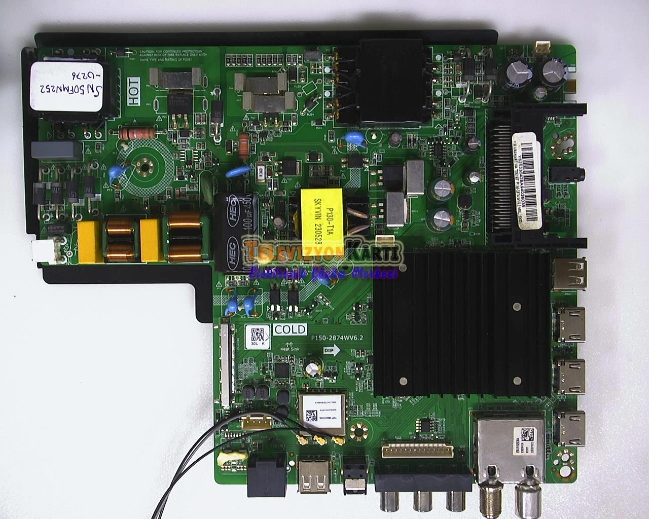 P150-2874V6.2,14AT252,Sunny SN50FMN252,Main Board,Anakart,PT500GT04