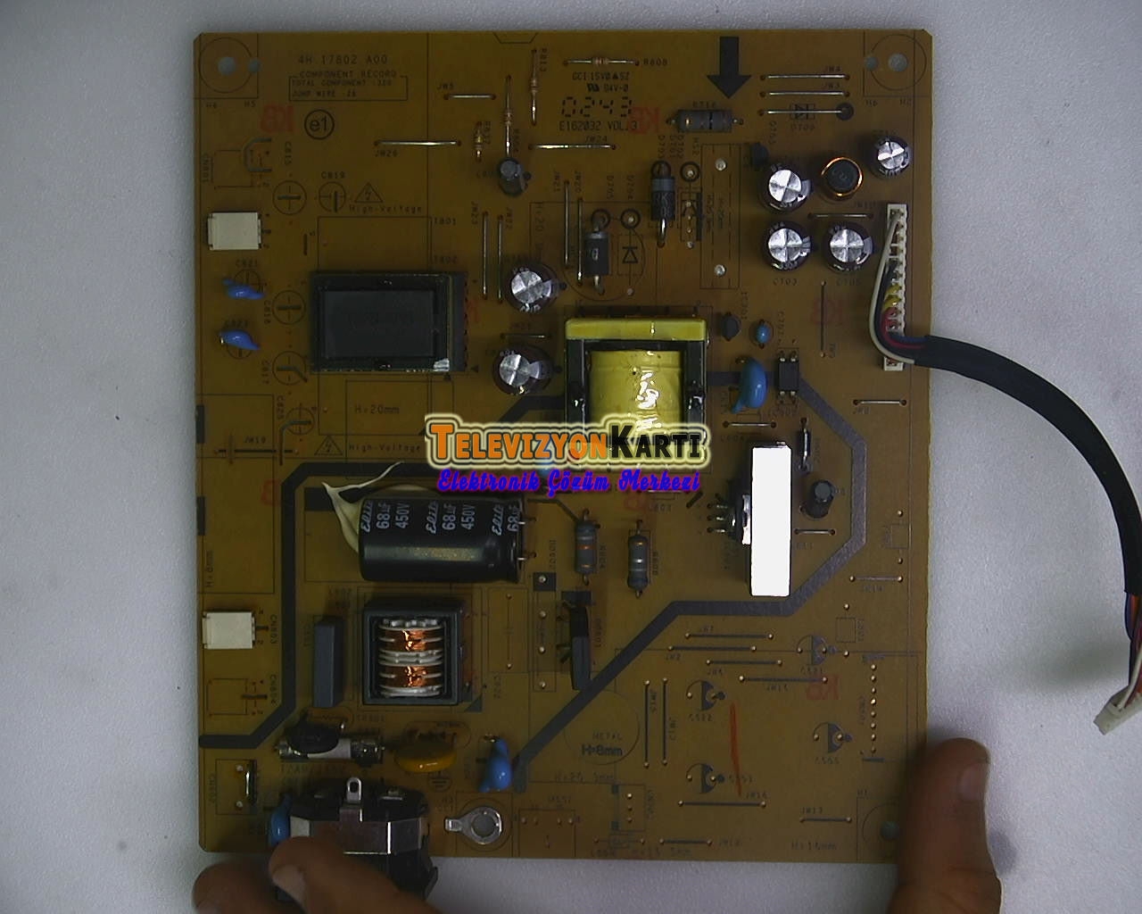 PHİLİPS 192E2SB262 , LCD MONİTÖR , POWER BOARD , 4H.17802.A21 192E2SB2