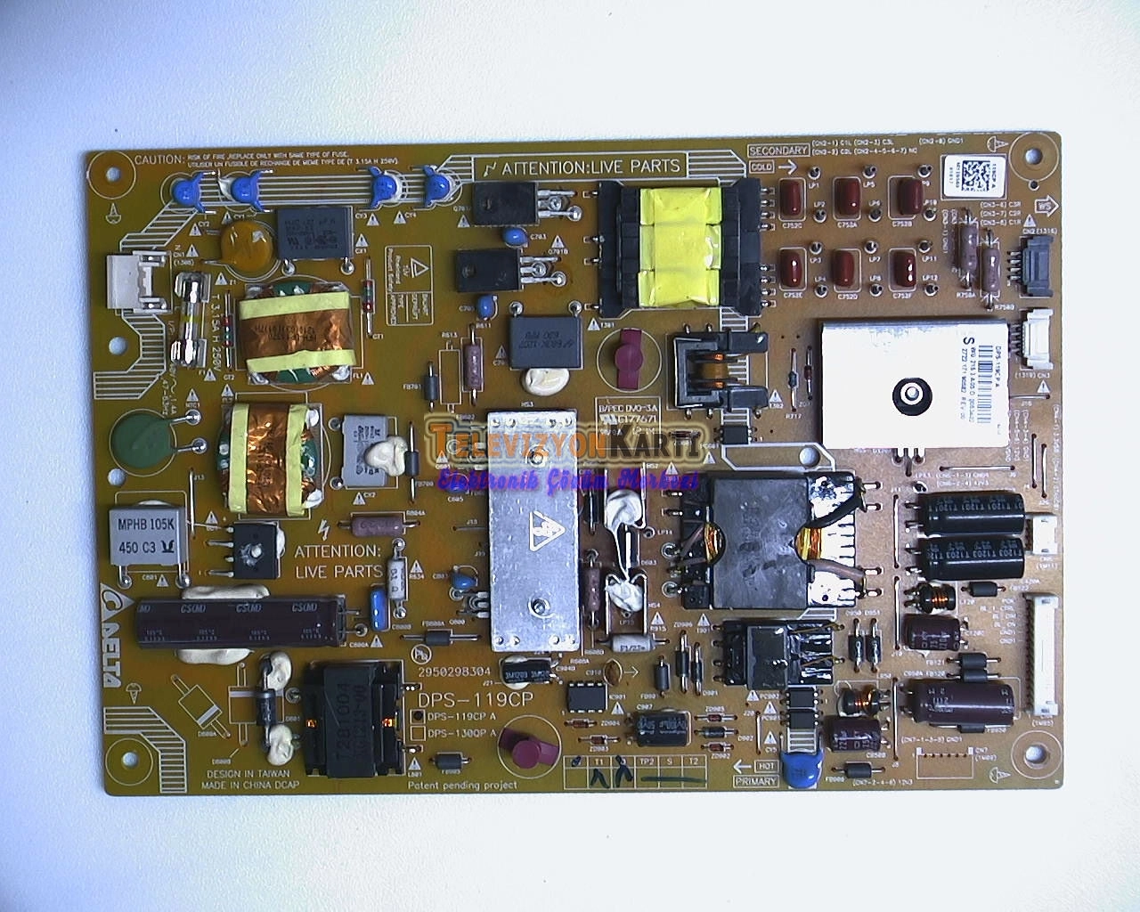 Philips 42PFL6877K12,Power Board,DPS-119CP A,2722 171 90582,2950298304