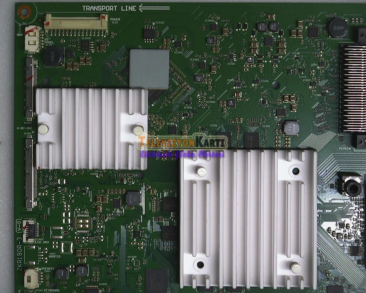 PKGLZZ,ZKR190R-3,GRUNDIG 55 VLX 9670 BP,MAIN BOARD - Televizyon Kartı