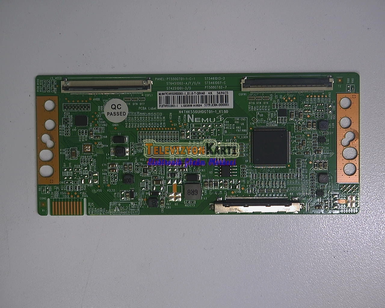 PT550GT01-1-C-1,N4TC495UHDD01,N4THK550UHDGT01-1_K1.0D,T-Con Board