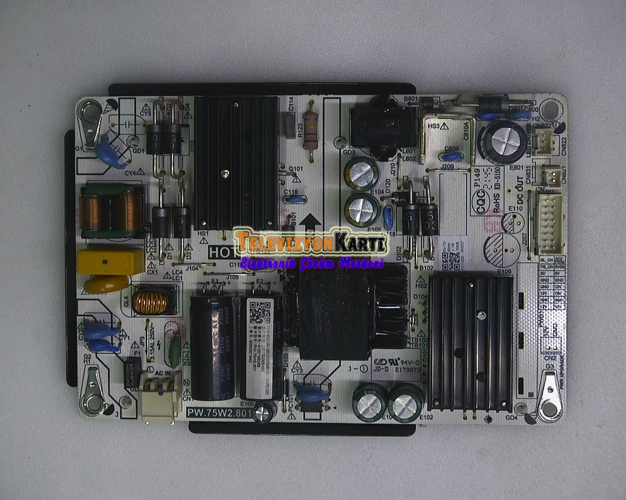 PW.75W2.801 , Sunny SN43LEDA880227 , Power Board - Televizyon Kartı