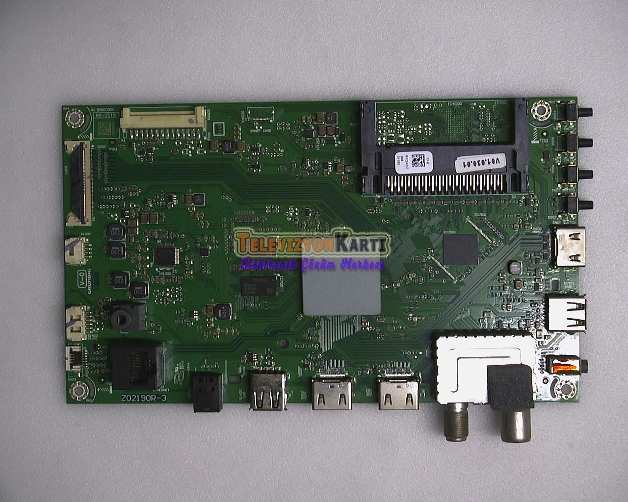 RXQADZ,Z02190R-3,GRUNDIG 55 CLX 7820 BP,55 VLX 7810 BP,MAIN BOARD,ANAKART