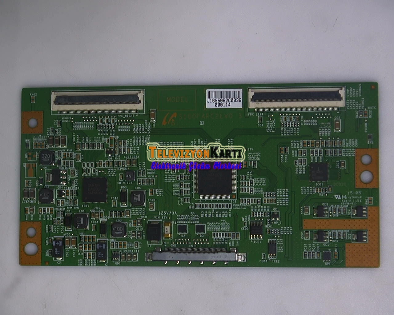 S100FAPC2LV0.3, BN41-01678A, LJ94-16550B, VESTEL 32VF5015B, T CON Board, LTA320HM04