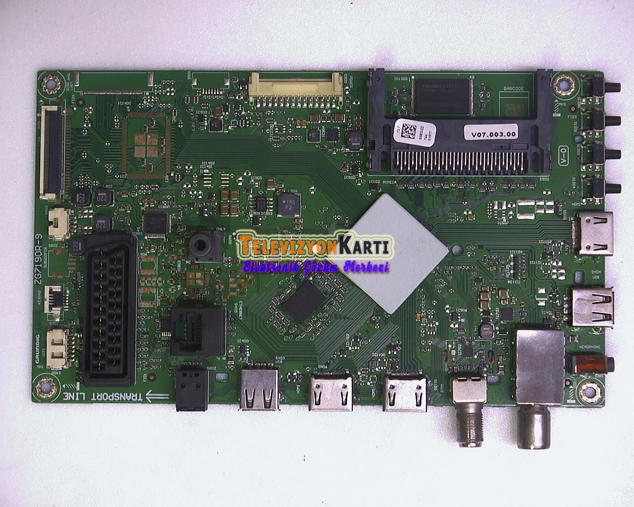 S5EOZZ,ZG7190R-9,ARÇELİK A49L 6652 5B,Main Board