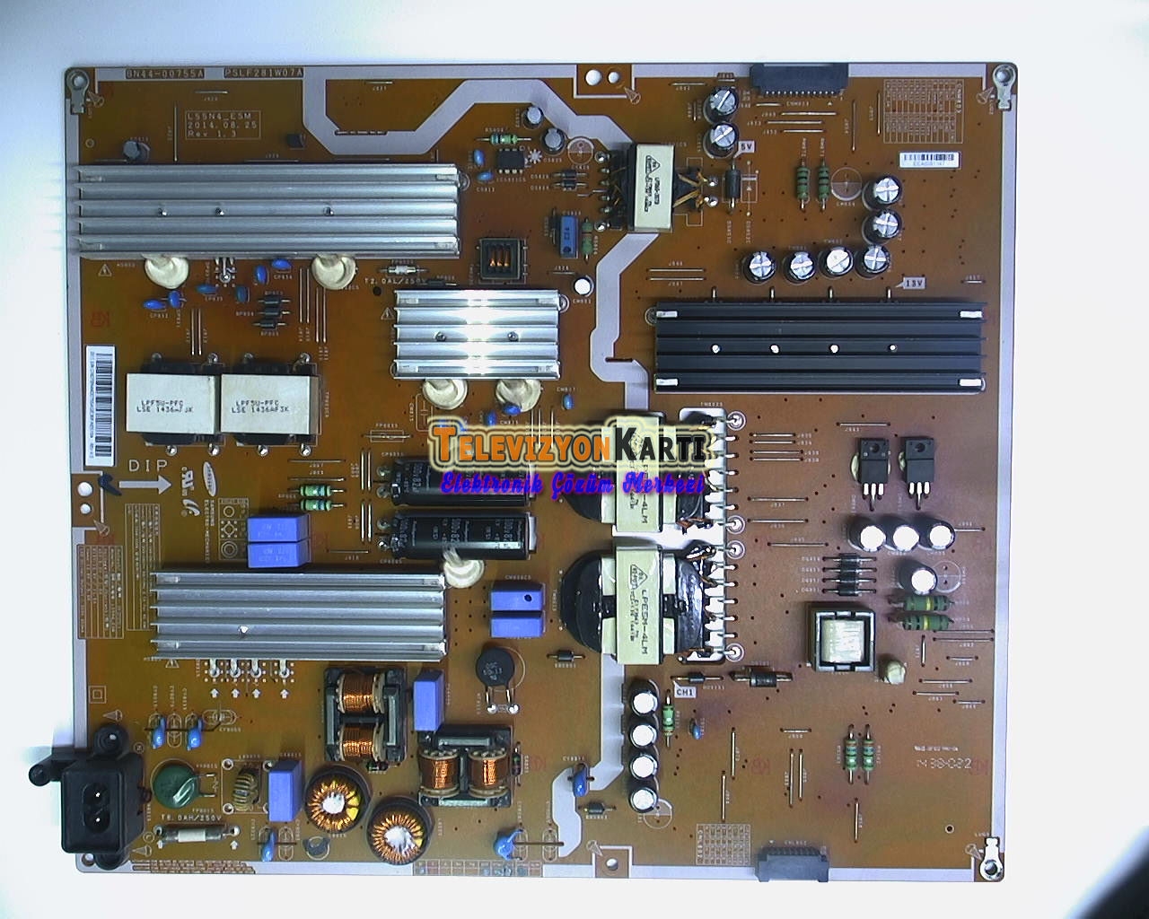 SAMSUNG UE50HU6900 Power Board , BN44-00755A , L55N4_ESM , PSLF281W07A , CY-GH055HGLV3H