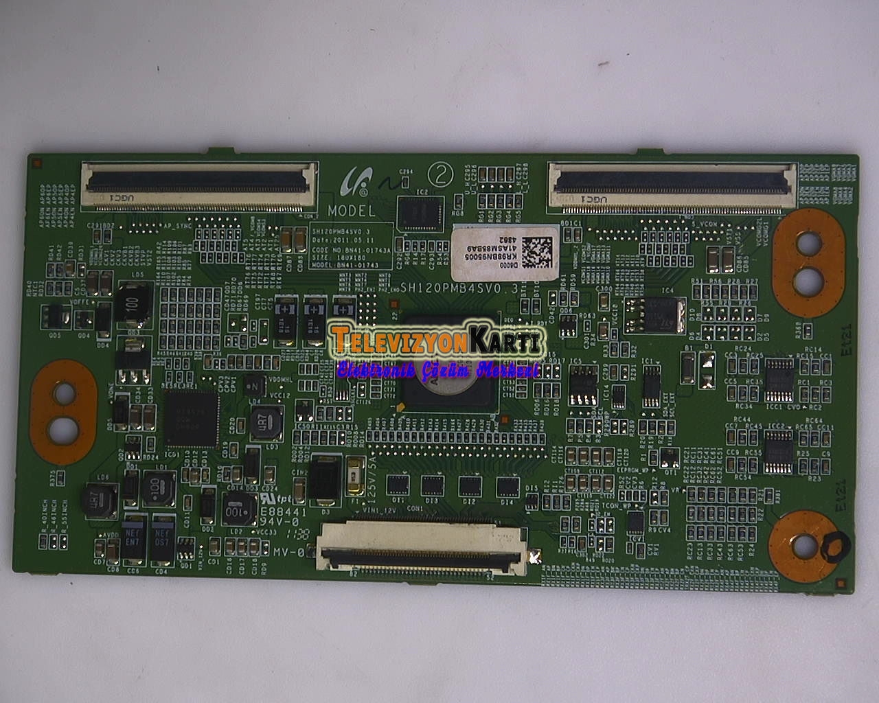 SH120PMB4SV0.3, BN41-01743A, BN95-00541A, LSJ400HV01-S, Samsung UE40D6000TW, T-Con Board, LTJ400HV01, LTJ400HV02, LTJ400HV03, LTJ400HV03-C