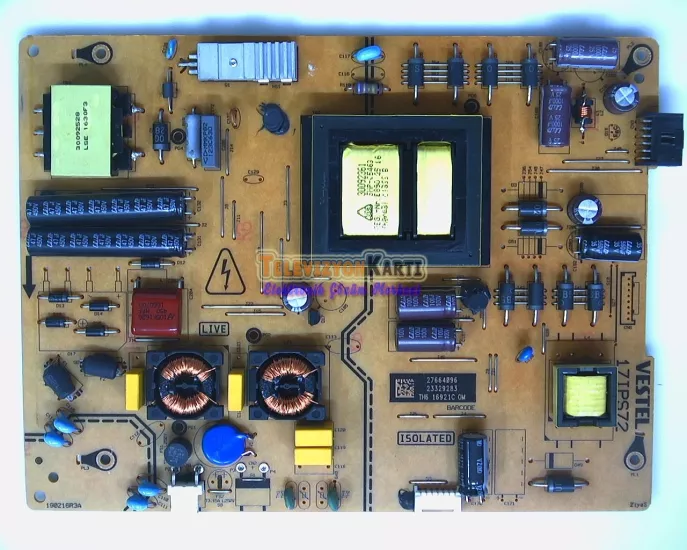 17IPS72,23329283,Vestel 49UB7950,Power Board