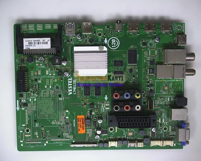 17MB120,23344853,Vestel 49UA400,Main Board