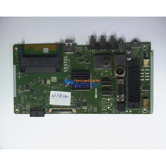 23547179,17MB140,VESTEL 43F8400,MAIN BOARD