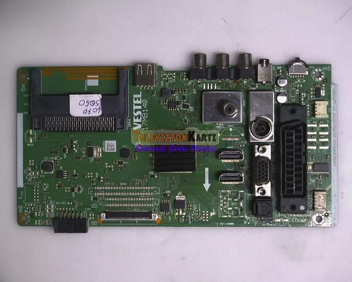 17MB140,23477144,Vestel 40FD5050,Main Board