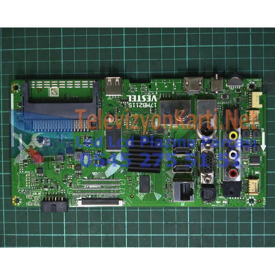 23574629,17MB211S,VESTEL 40FD7300,MAIN BOARD