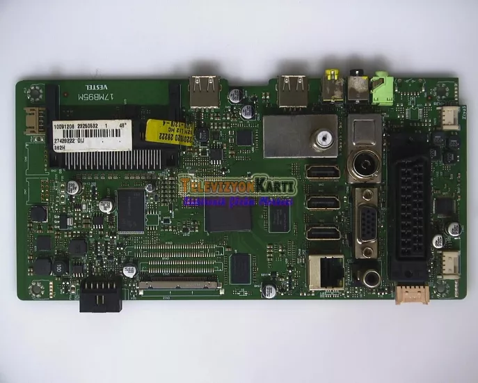 17MB95M,23250532,Vestel 48PF8175,Anakart,Main Board