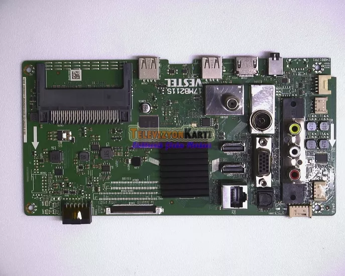 23639311,17MB211S,TOSHIBA 43LL3A63DT,MAIN BOARD