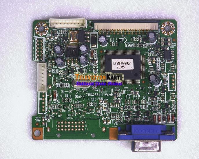 715G2561-1 VER:B, PHILIPS MONİTÖR ANAKART