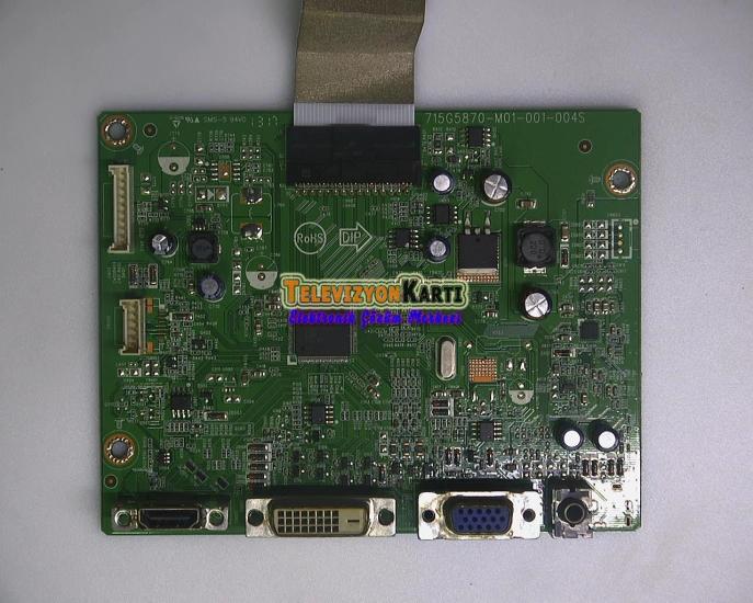 715G5870-M01-002-004L,Asus VS239HV,Monitör Anakart