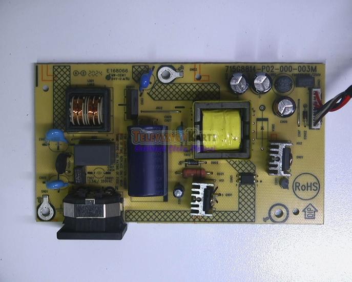 715G8814-P02-000-003M,H1903AA6,HP 27W,Power Board
