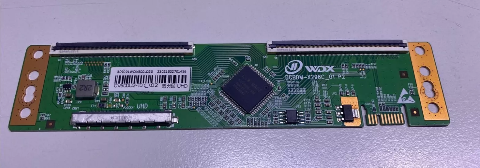 WDX, DCBDM-X296C_01, CV500U2-T01_V02, T-CON board