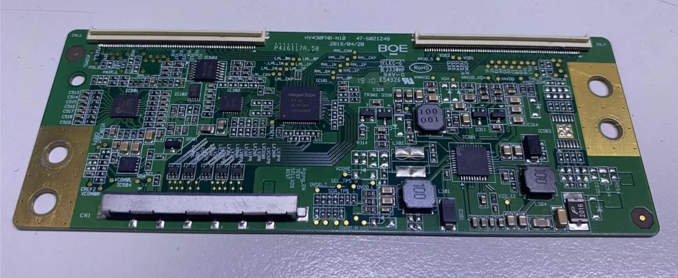 HV430FHB-N10,47-6021249,PHILIPS 43PFS5503/62,T-CON