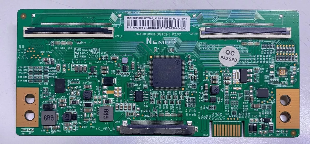N4THK500UHDGT04-2_K2.0,  T-CON BOARD