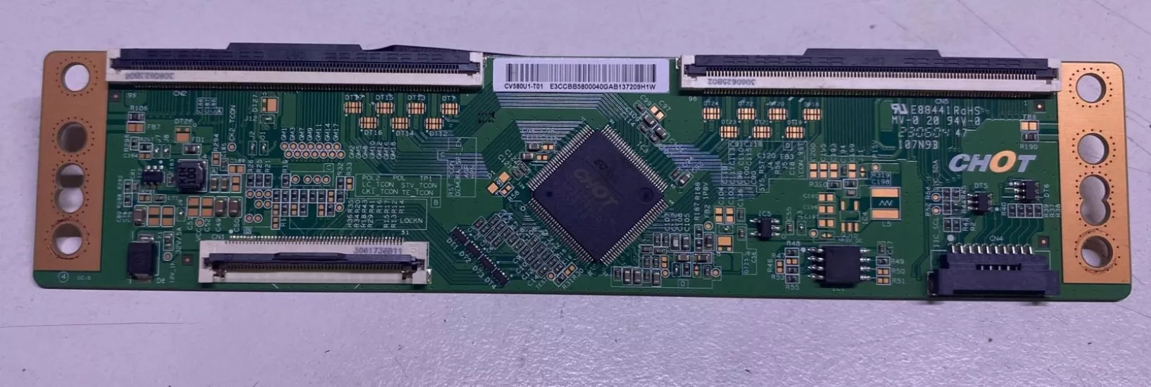 CV580U1-T01, AWOX B225800UHF/S/V, T-CON BOARD