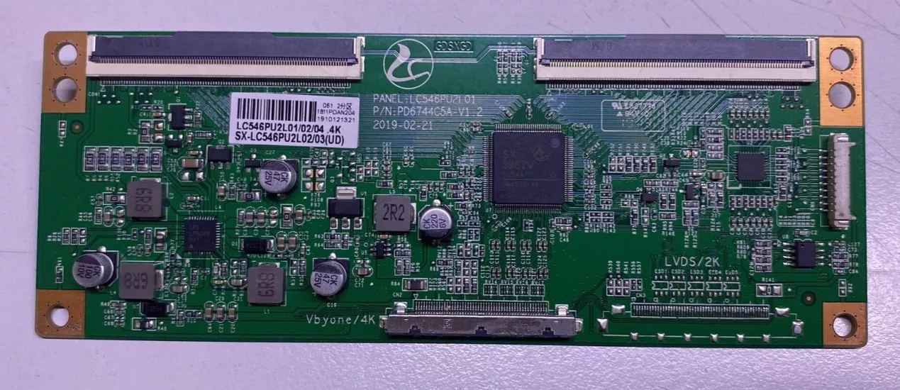 PD6744C5A-V1.2,LC546PU2L01, TCon Board