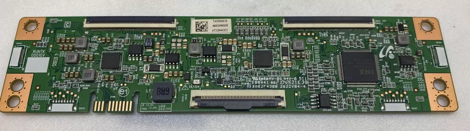 RUNTK 0001GV, M003KW00R, AT328402C3 T-CON BOARD