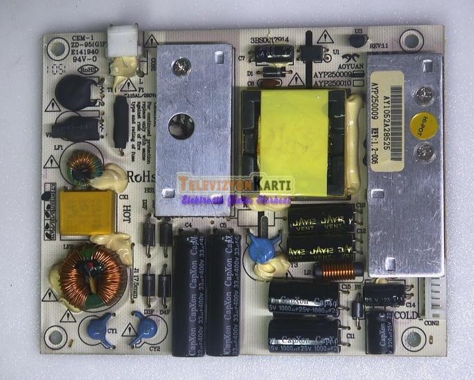 AYP250009,3BS0017914,PREMIER PR22LED9,Power Board